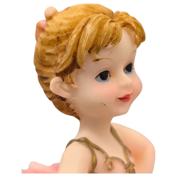 D&K Ballerina Figurines Dancer Dalmatian Puppy Set Of 4 Ballet HandPainted Resin - Picture 6 of 13